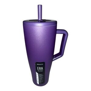 BRÜMATE 40oz Era Matte Amethyst Dark Purple Leakproof Tumbler with Handle BNWT